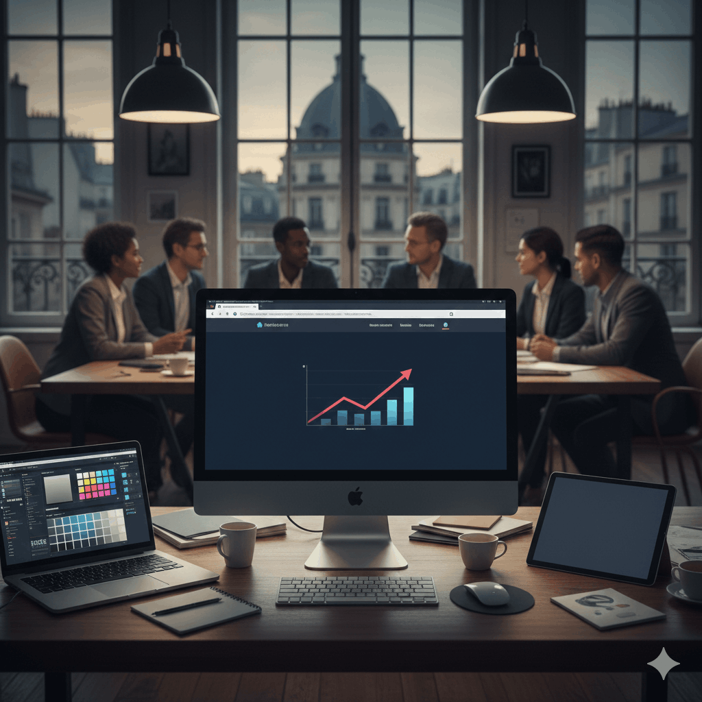 Analyse performance site web agence digitale France
